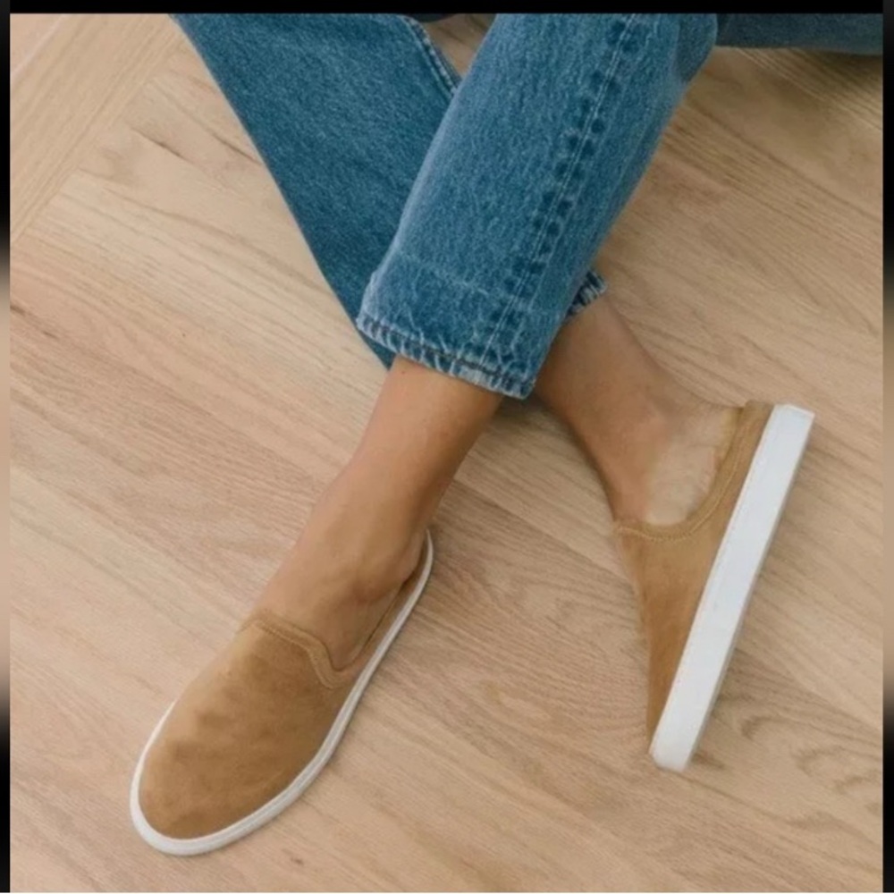 Jenni Kayne Suede Slider Sneaker Shoes